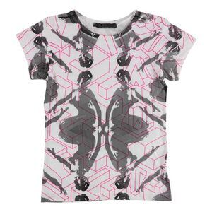 Evil Genius Boys 3D Shapes Stripes Graphic T-Shirt, NWT